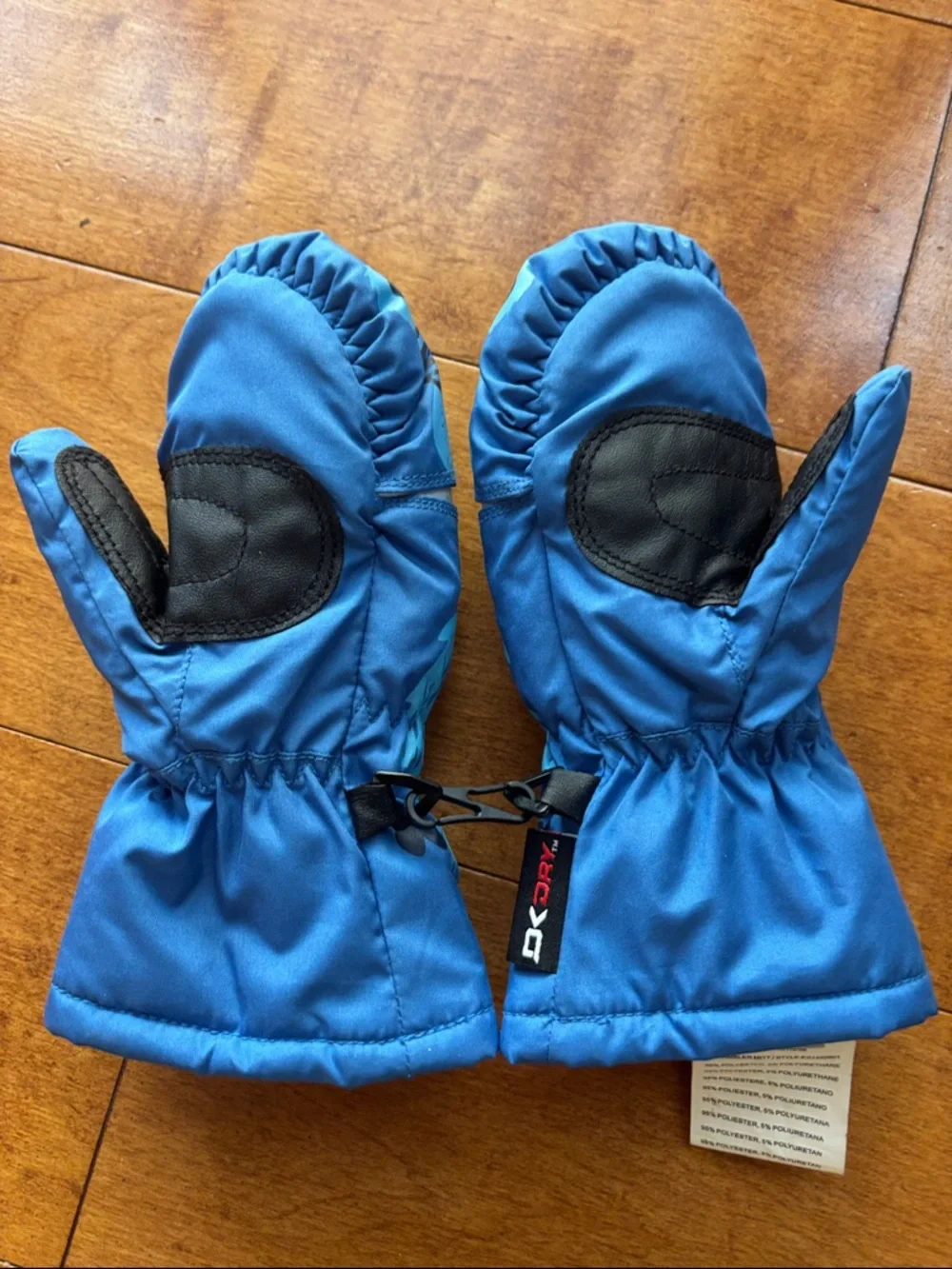 Kids Dakine Blue ski mitts Mittens - Cozy Winter Gloves